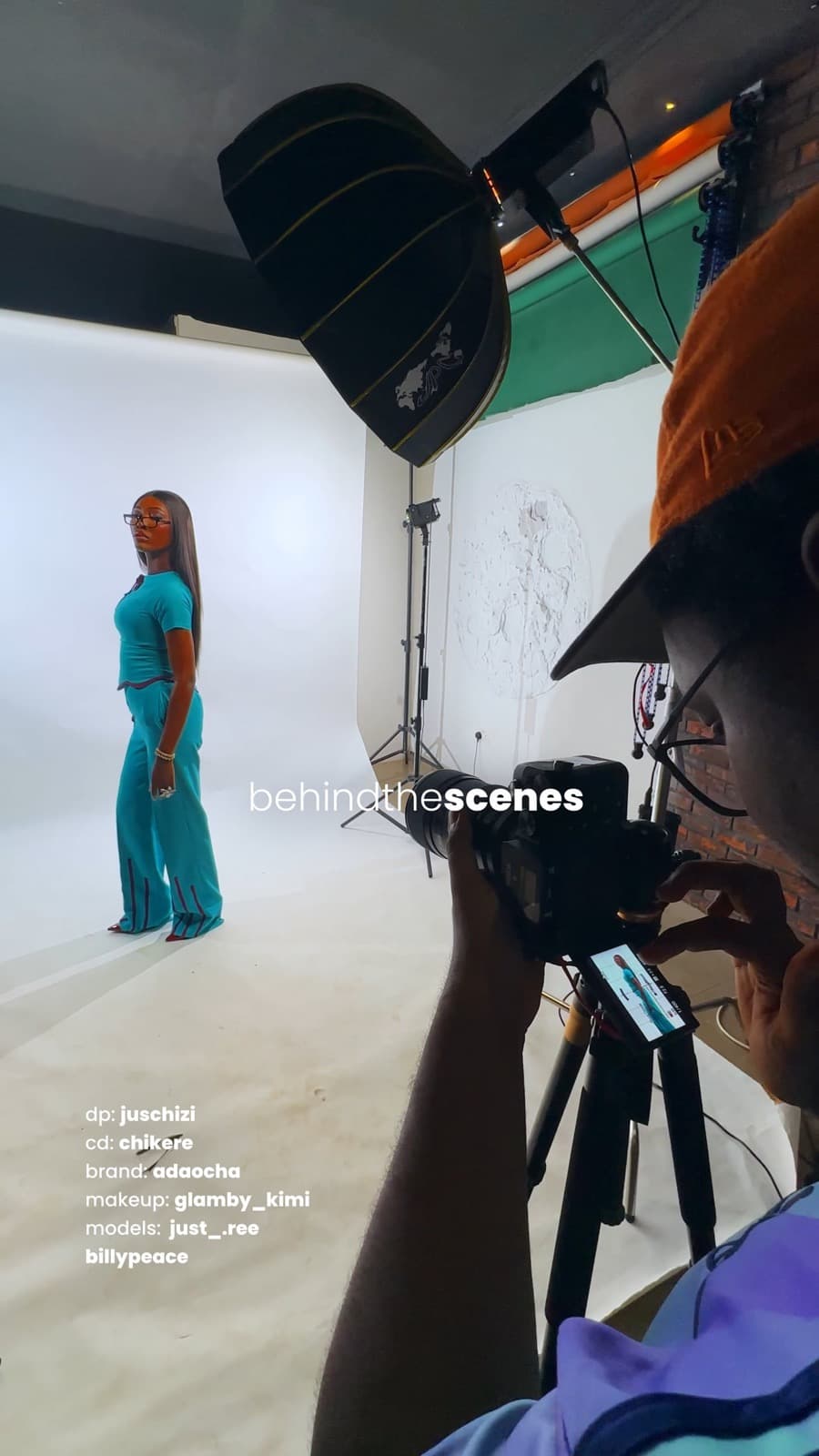 Adocha video shoot